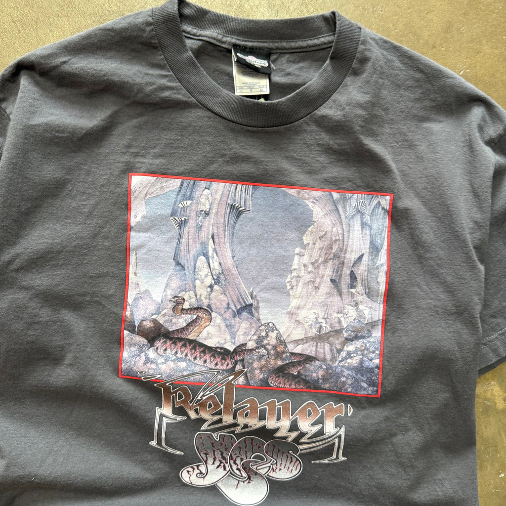 Size large - Vintage 2000’s Yes Relayer Album tee