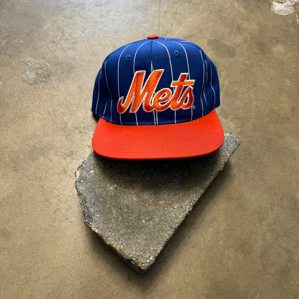 Vintage 90’s New York Mets Startee Pin Stripe Cap