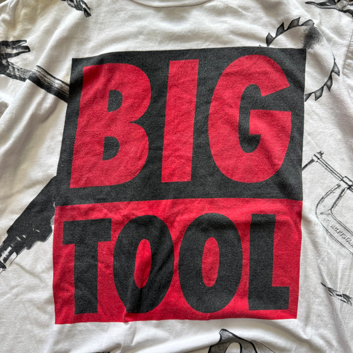 Size XL - Vintage Home Improvement Big Tool tv series promo tee
