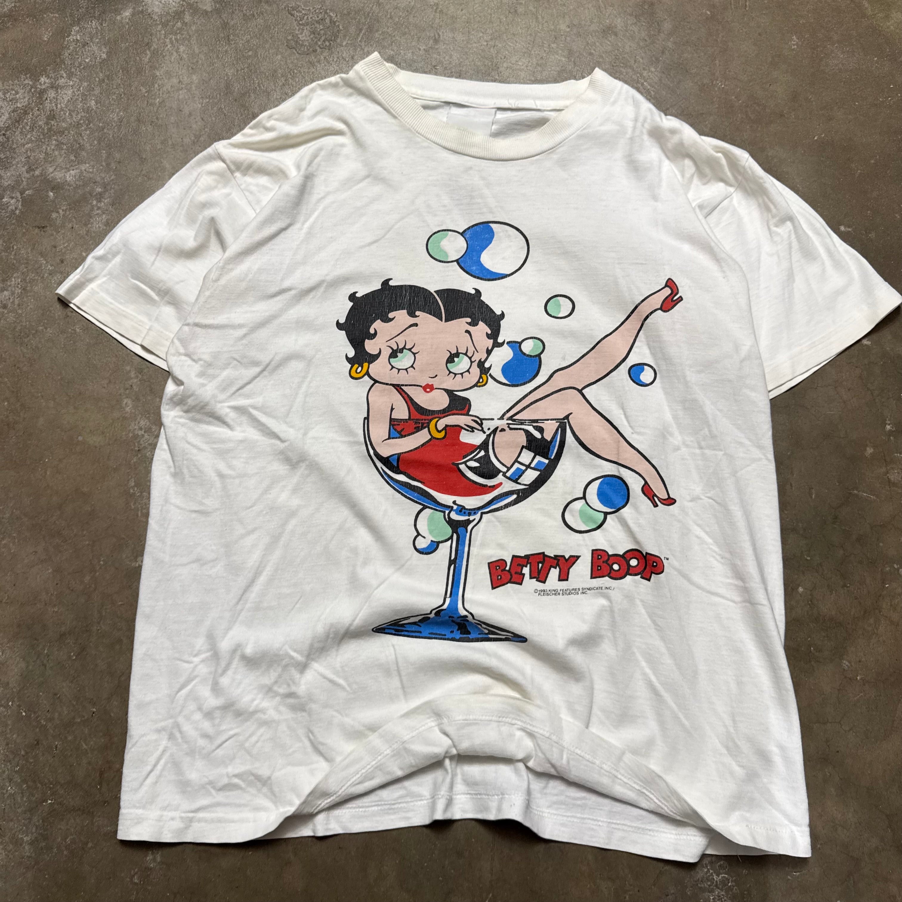 Size large - Vintage 1993 Betty Boop Martini Tee