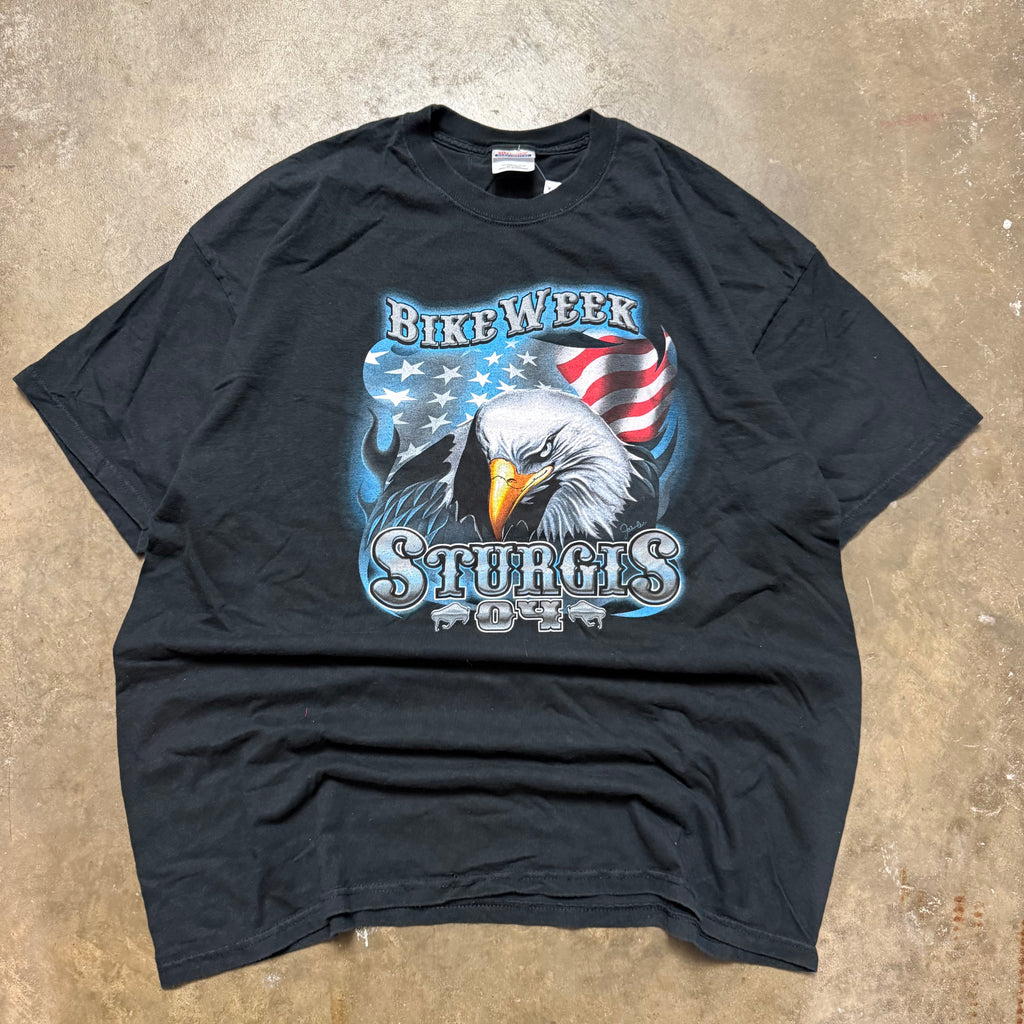 Size XXL - Vintage 2004 Sturgis Bike Week tee