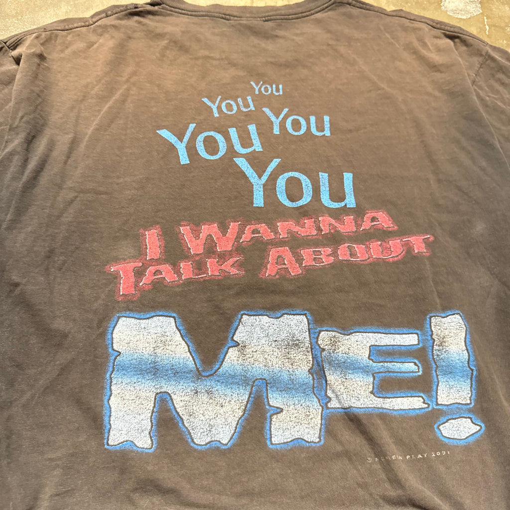 Size XL - Vintage 2001 Toby Keith I wanna talk about Me! Tee