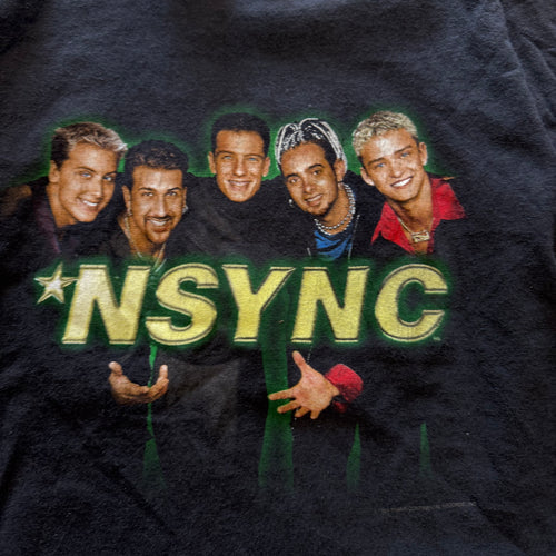 Size XS - Vintage 1998 NSYNC rap tee