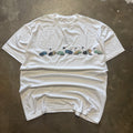 Size large - Vintage Looney Tunes Taz Beatle car Warner bros tee