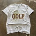 Size large - Vintage Myrtle Beach striped Golf tee