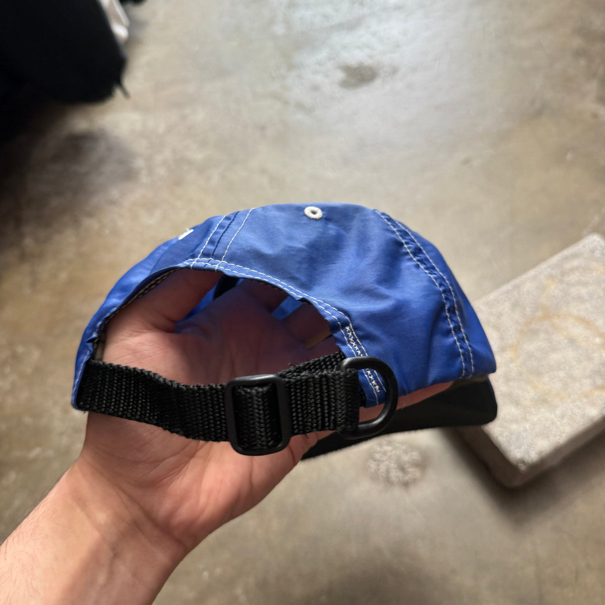 Vintage polo sport Ralph Lauren blue Windbreaker cap