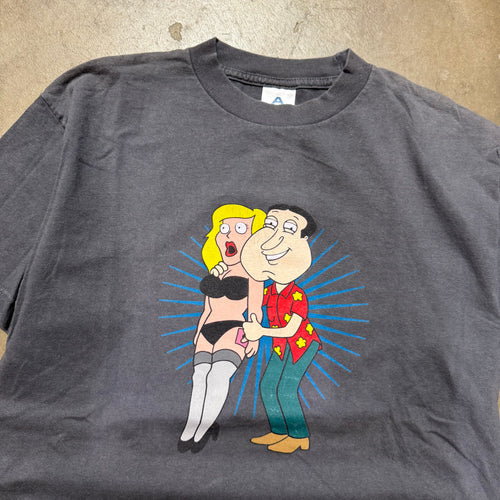 Size medium - Vintage Family Guy Quagmire Doll tee