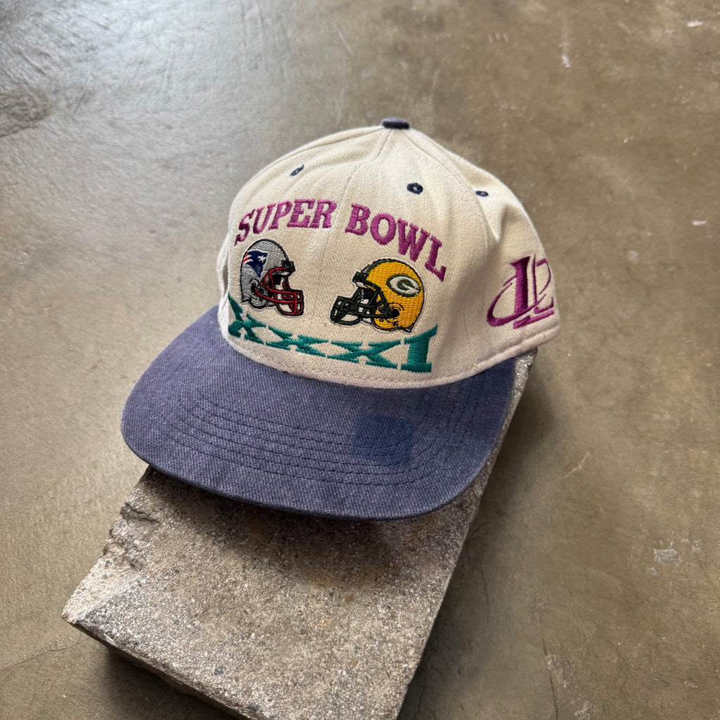 Vintage Super Bowl XXXI logo athletics cap