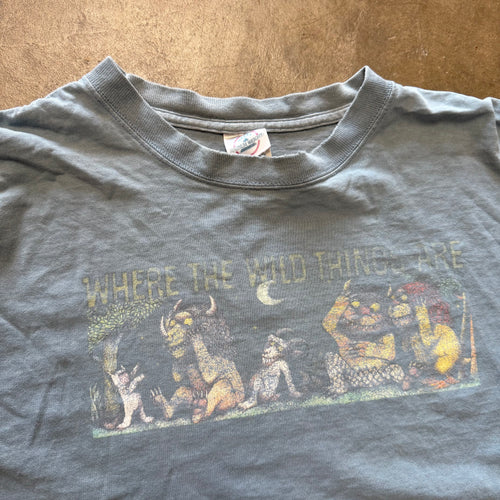 Size XXL - Vintage Where the wild things are tee