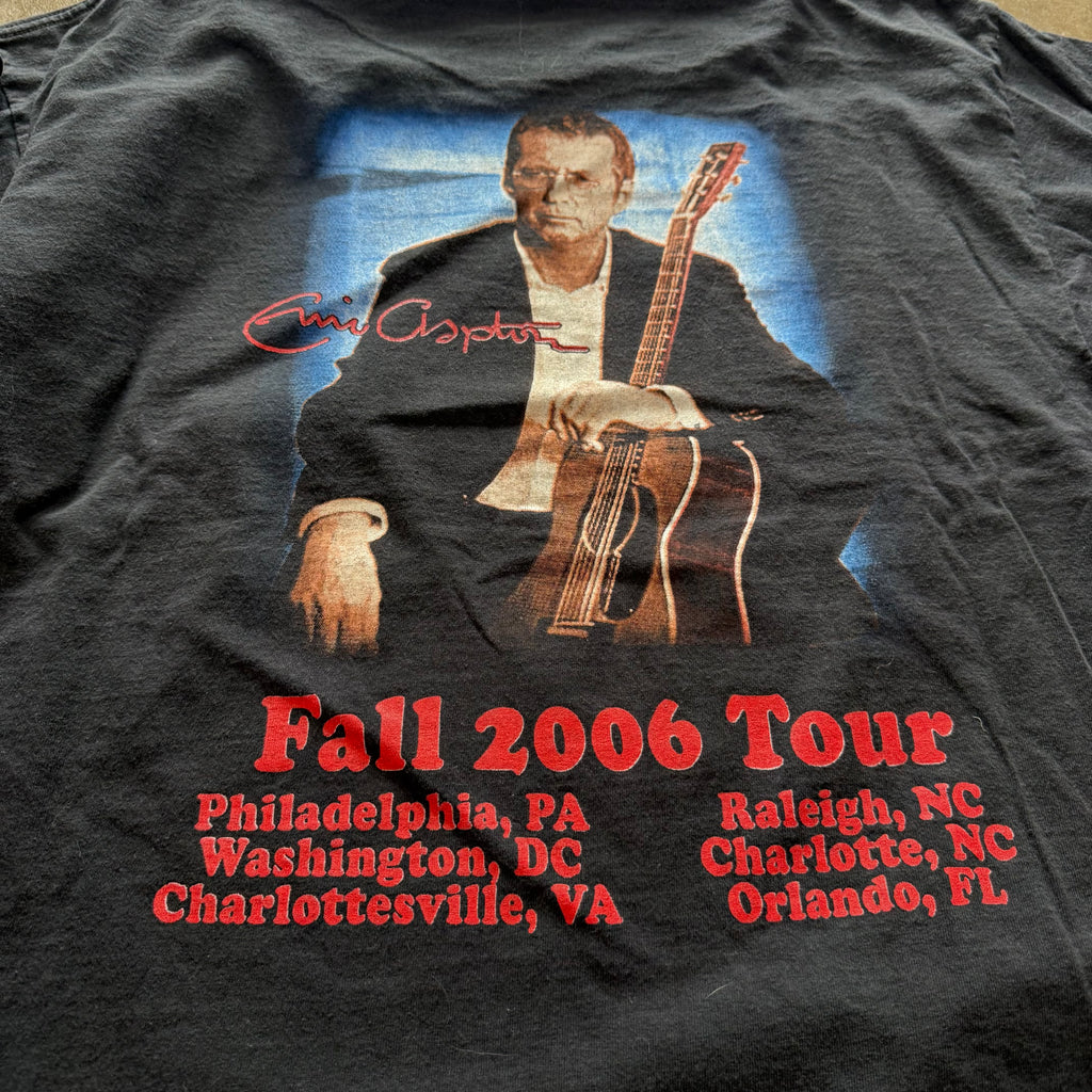Size XL - Vintage 2006 Eric Clapton Fall Tour Tee