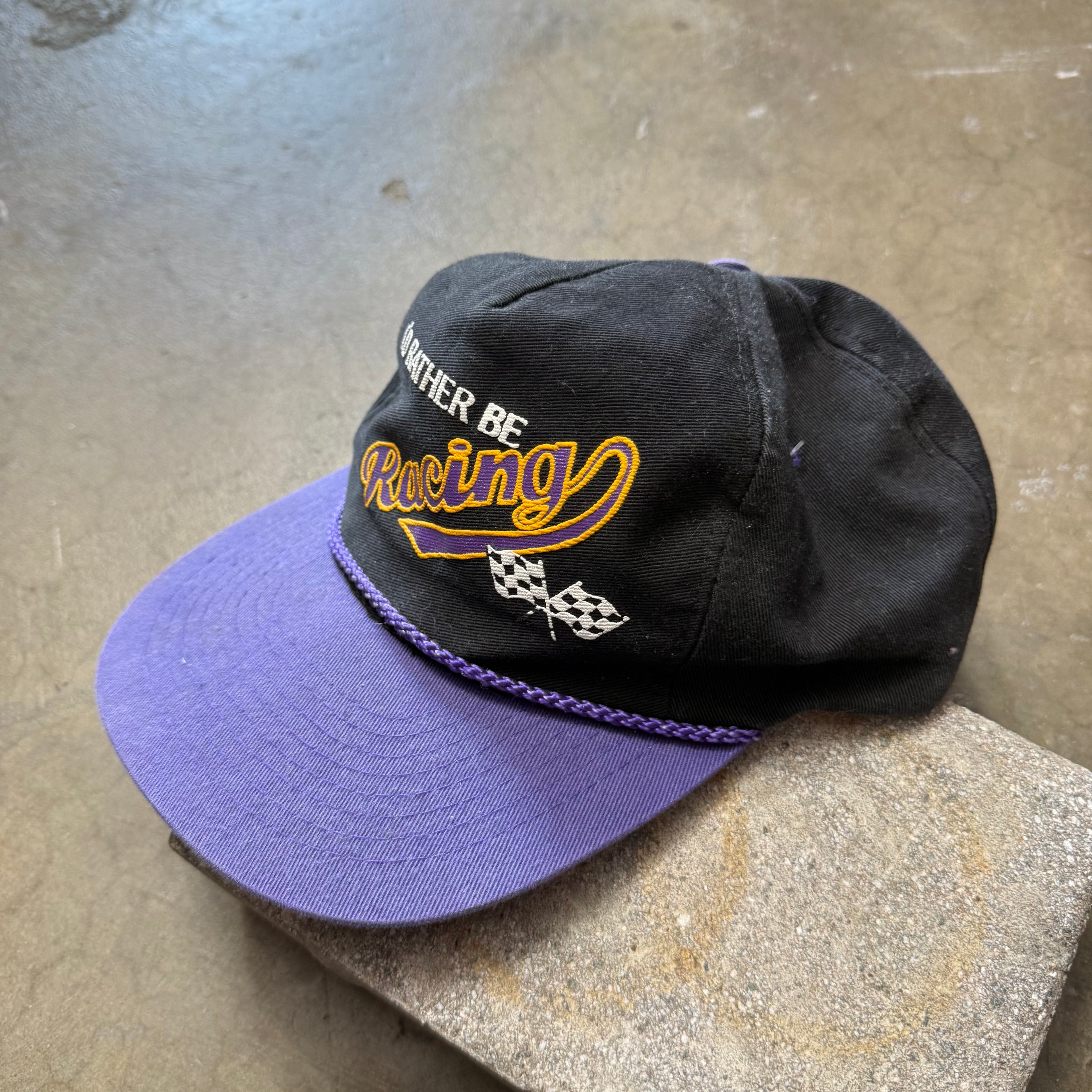 Vintage 90’s I’d rather be racing Cap