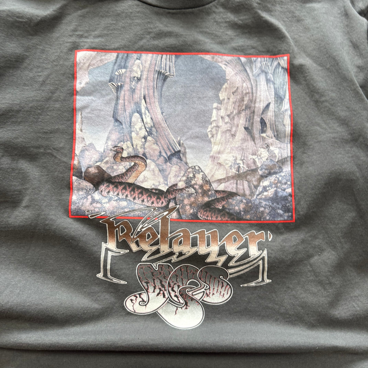 Size large - Vintage 2000’s Yes Relayer Album tee