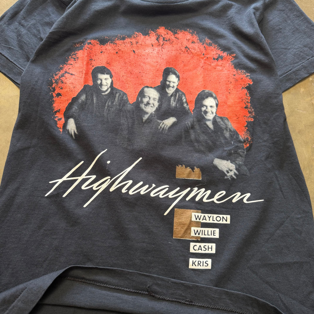 Size medium - Vintage 1990 The Highway Men Tour tee
