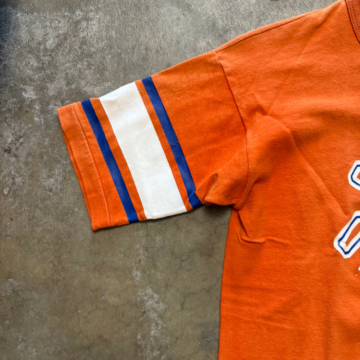 Size large - Vintage 1960’s Go Big Orange Syracuse Tee