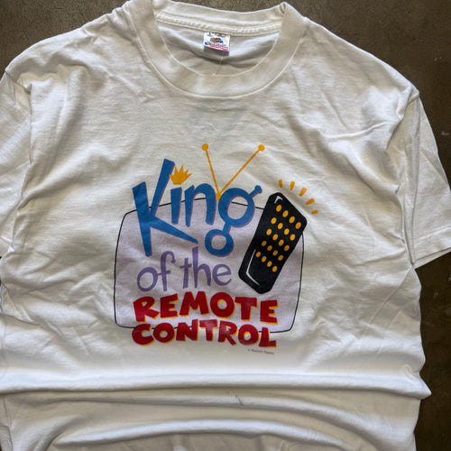 Size large - Vintage King of the Remote tee