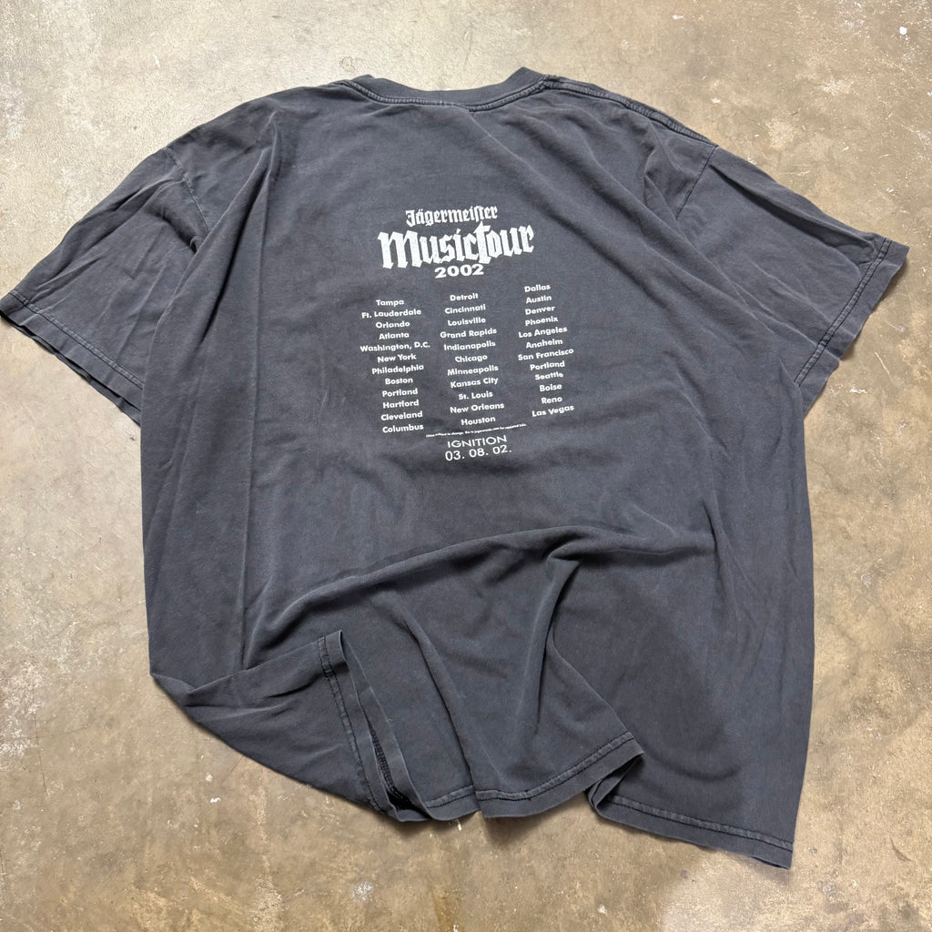 Size XL - Vintage Jagermeifter MusicTour ‘ band tee