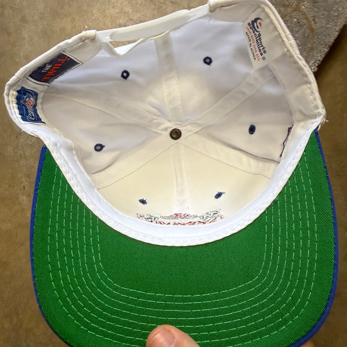 Vintage 1995 NFL Super Bowl XXVII cap