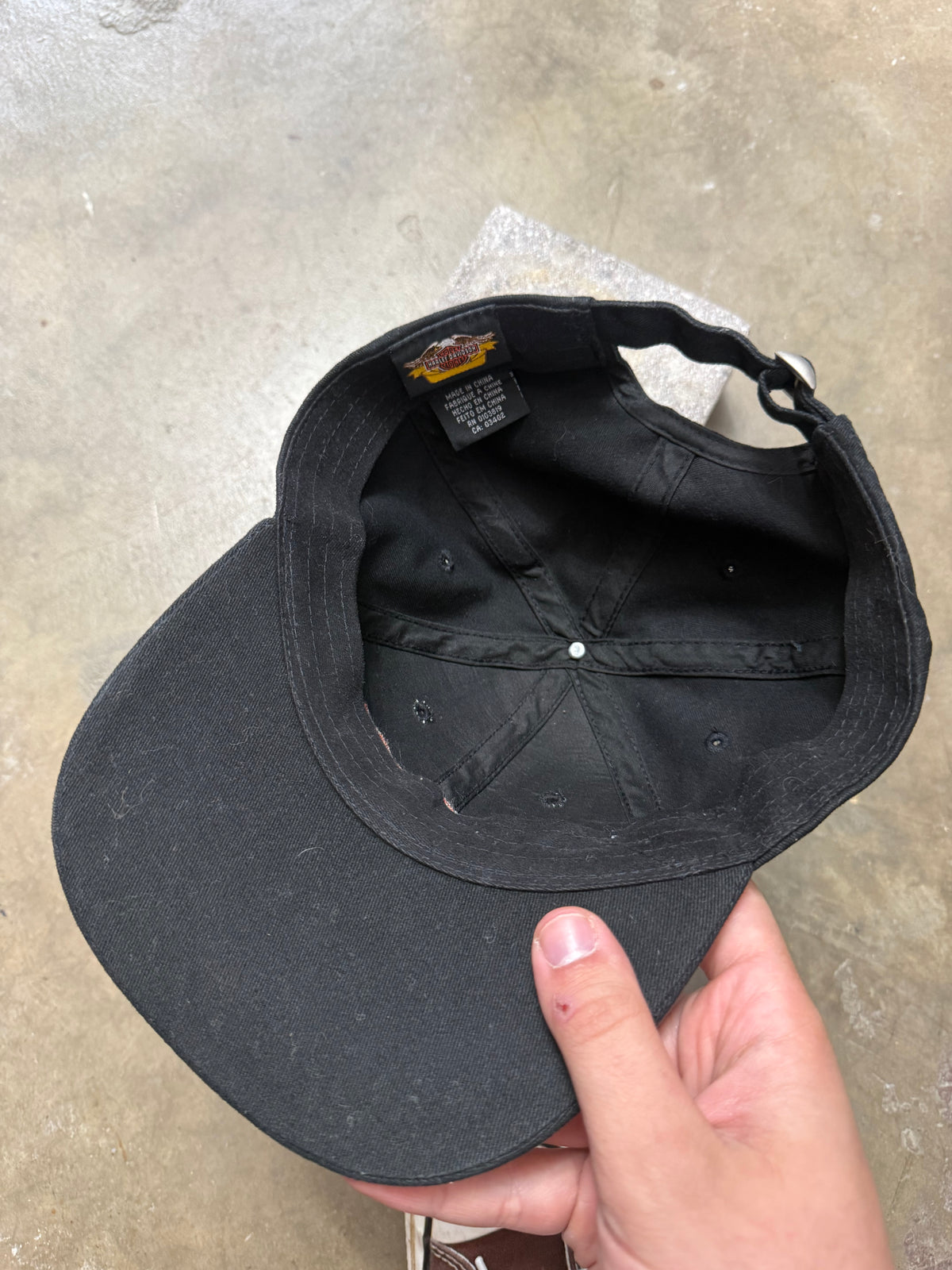 Vintage Harley Davidson Flame cap