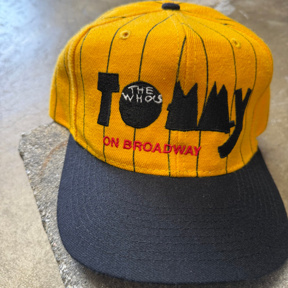 Vintage ‘ The Who’s Tommy on Broadway ‘ cap