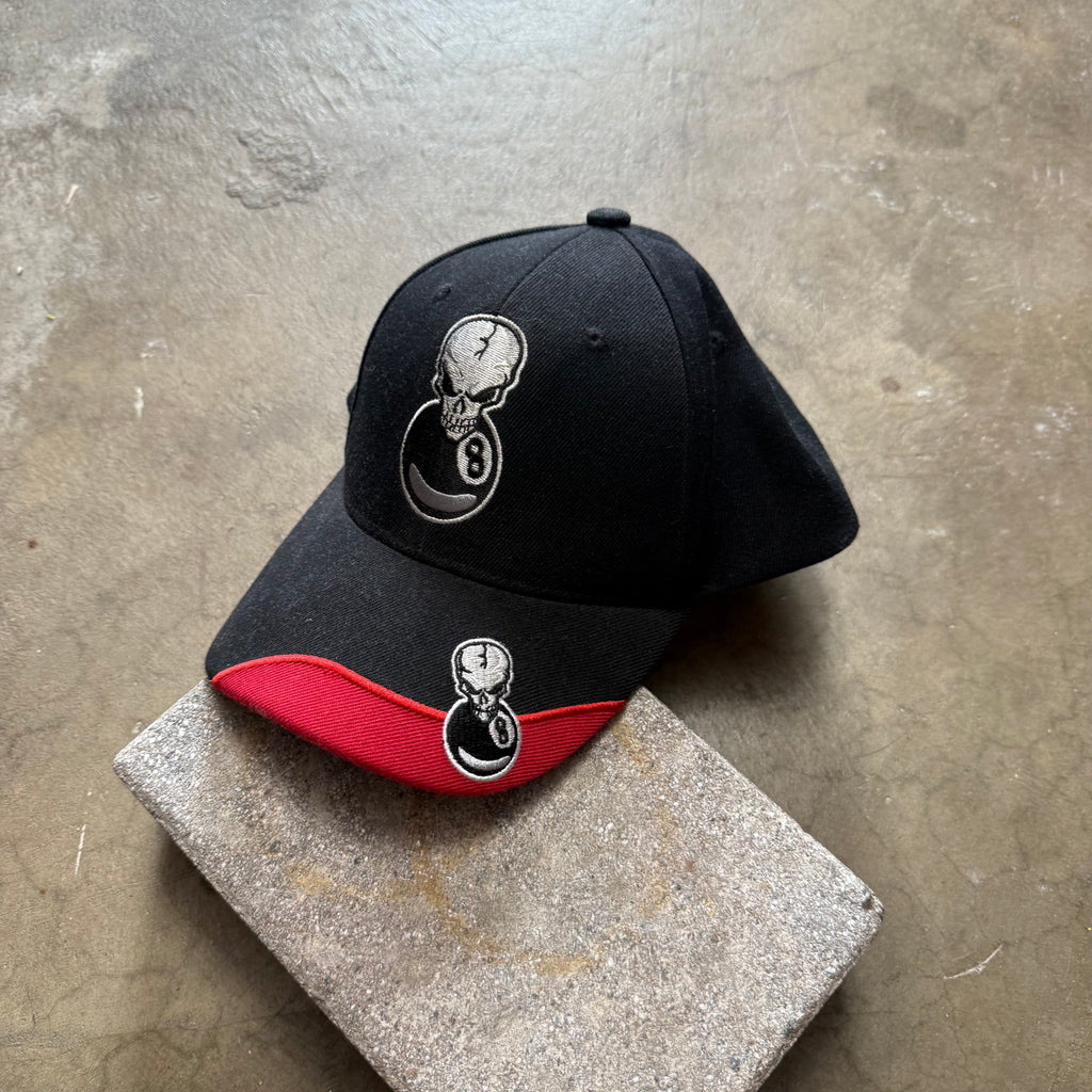 Vintage 90’s 8 ball Skull Cap