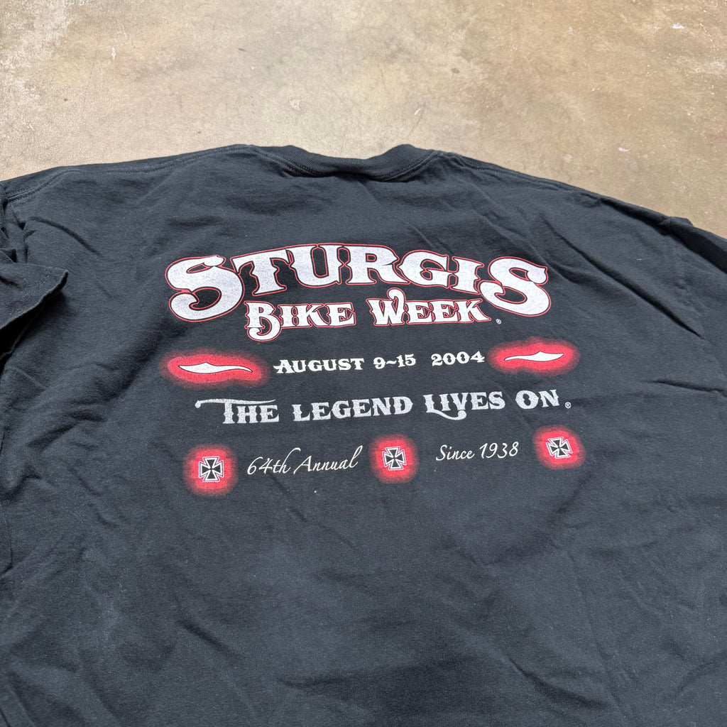 Size XXL - Vintage 2004 Sturgis Bike Week tee