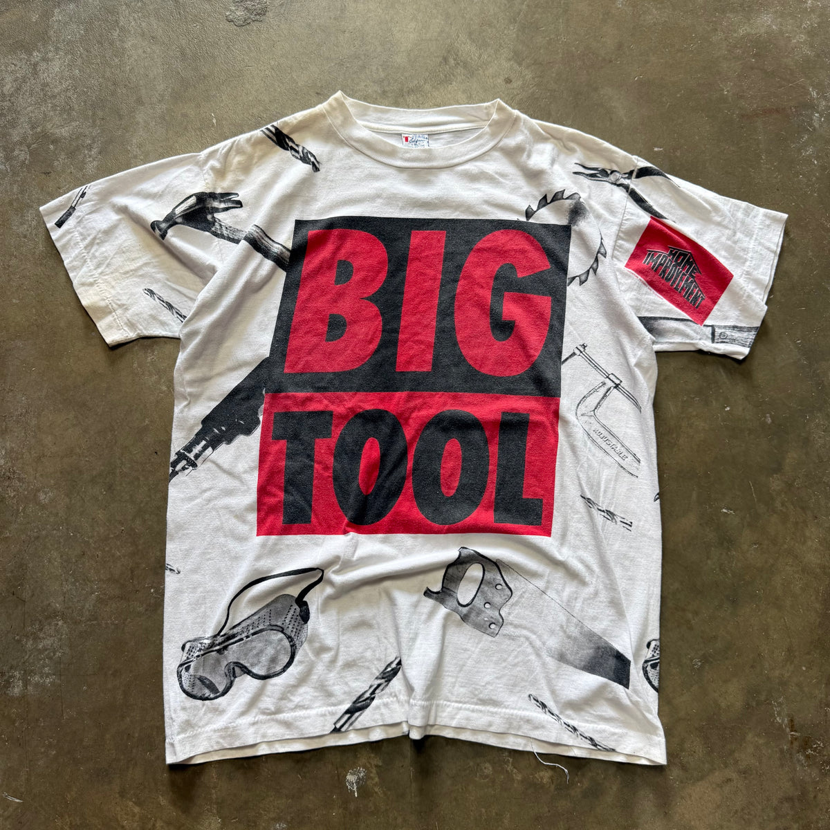 Size XL - Vintage Home Improvement Big Tool tv series promo tee