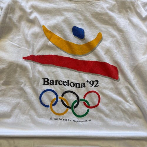 Size medium - Vintage 1992 Barcelona Olympics tee