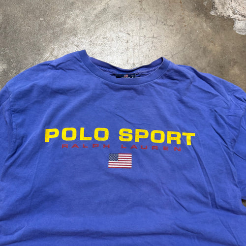 Size large - Vintage Polo Sport Made is USA ‘ tee