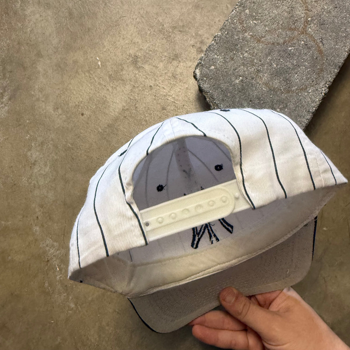 Vintage New York Yankees Pin stripe cap