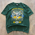 Size XL - Vintage 1997 Green Bay Packers Central Division Champions tee