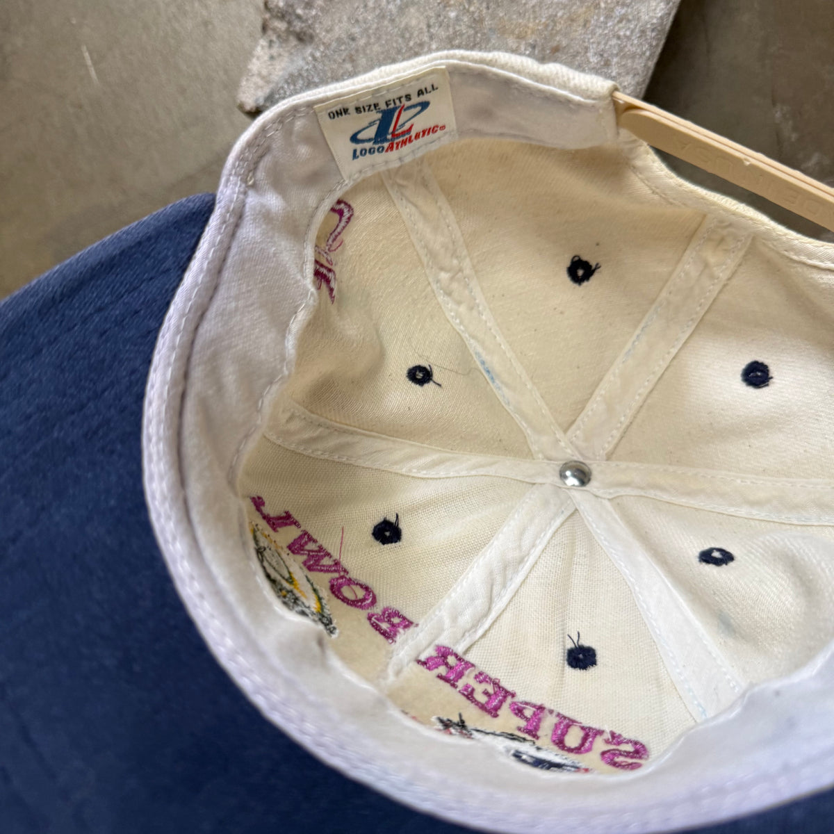 Vintage Super Bowl XXXI logo athletics cap