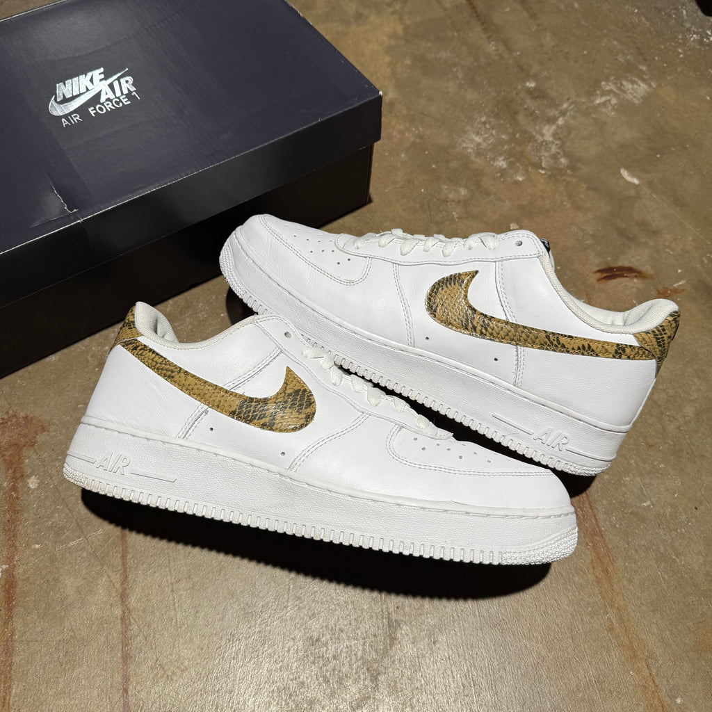 size 12 - Air Force 1 Low ' Ivory Snake '