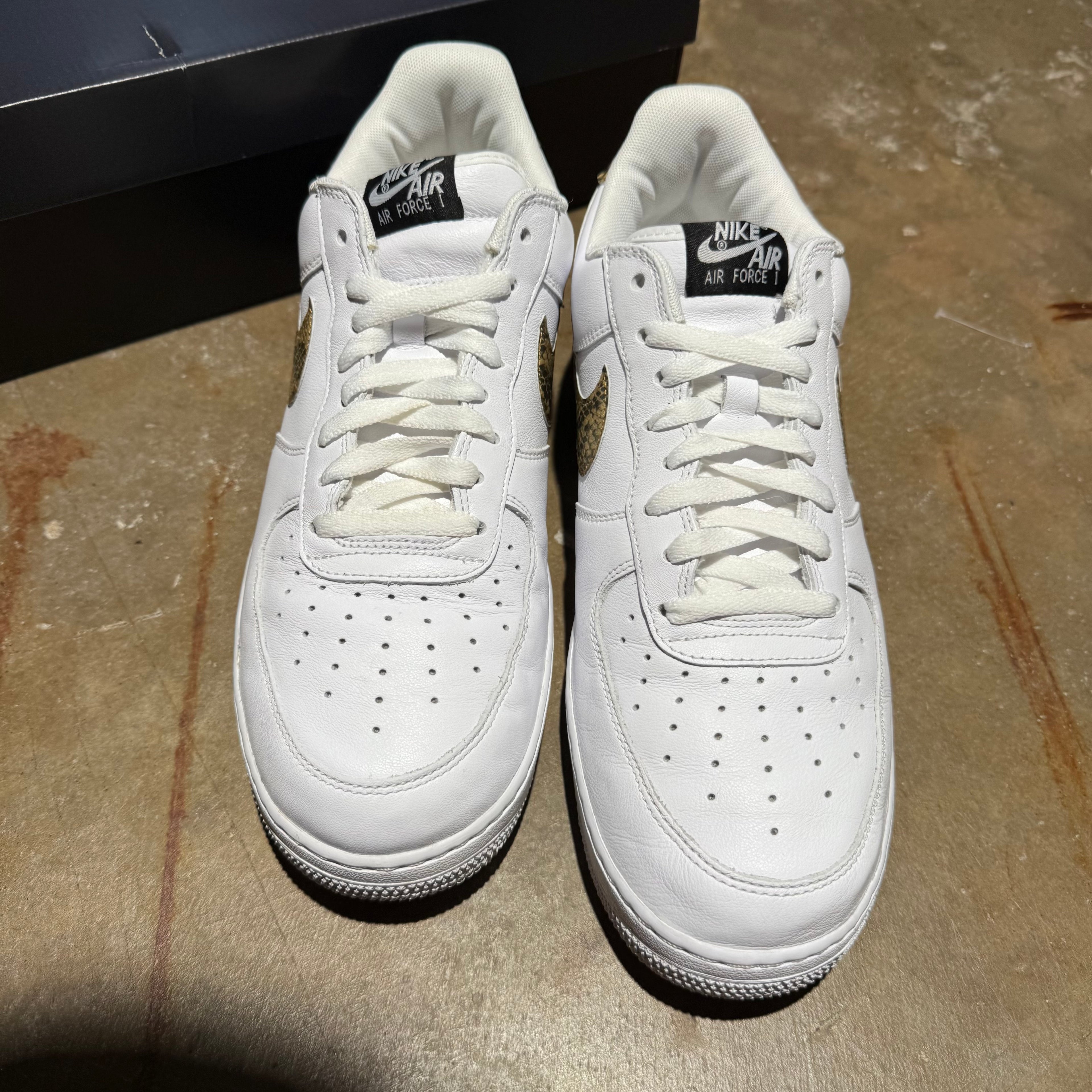 size 12 - Air Force 1 Low ' Ivory Snake '