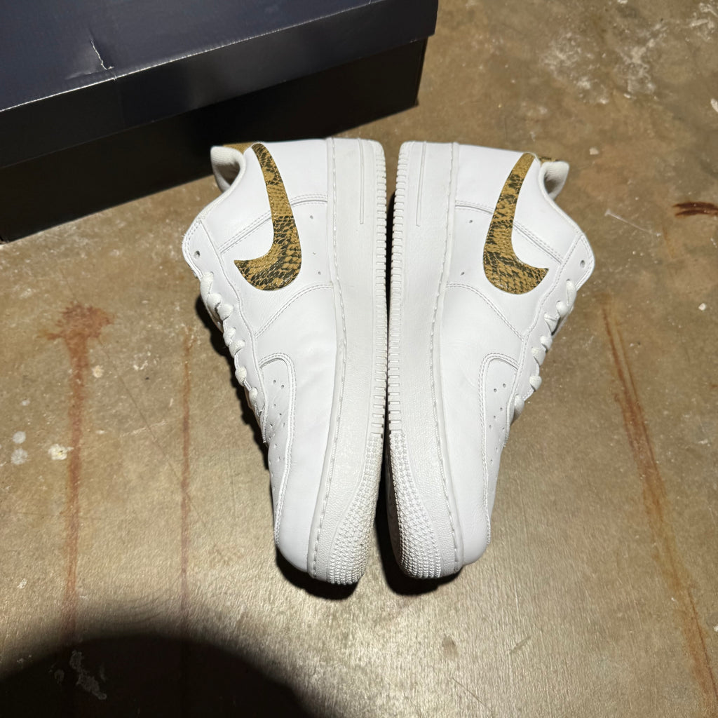 size 12 - Air Force 1 Low ' Ivory Snake '