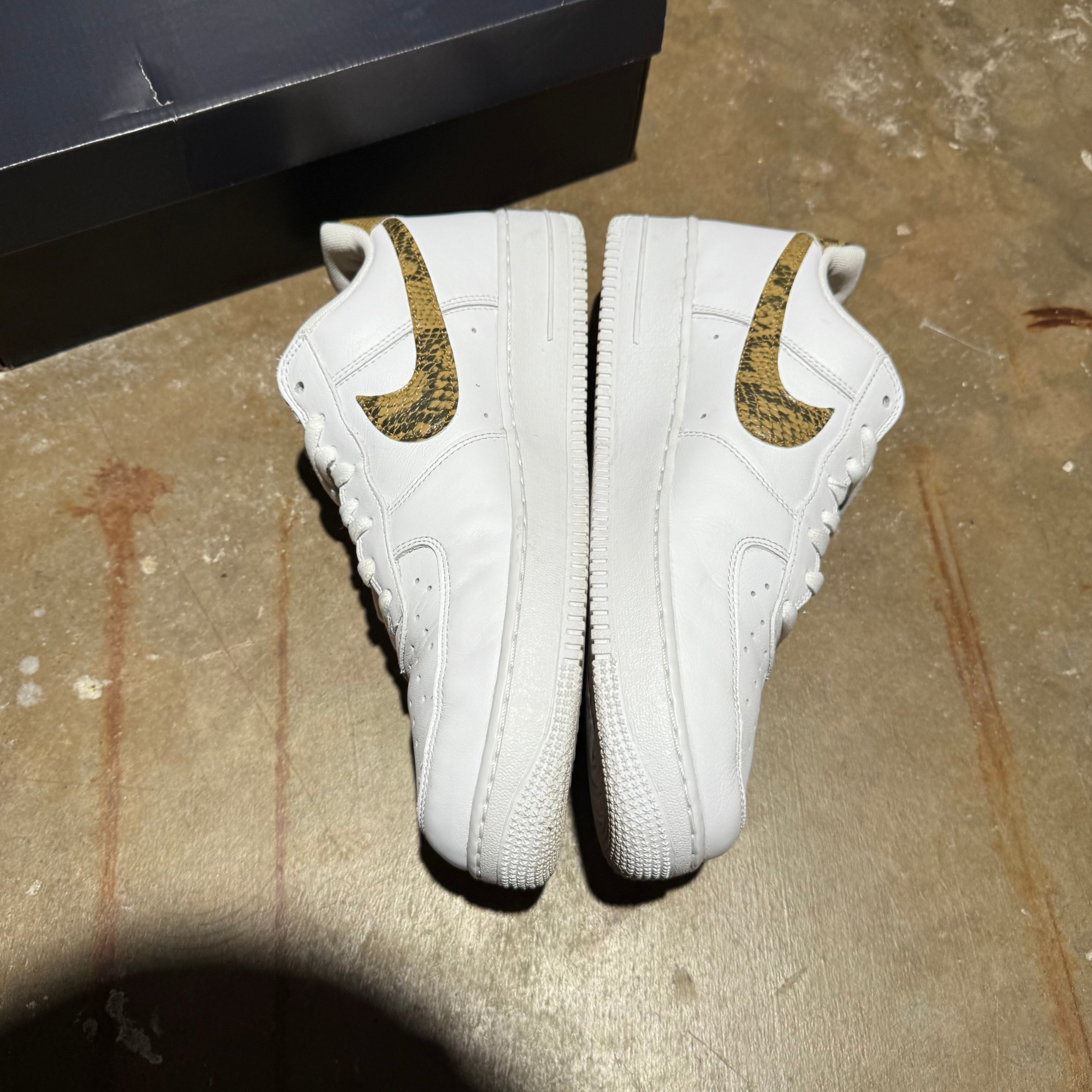 size 12 - Air Force 1 Low ' Ivory Snake '