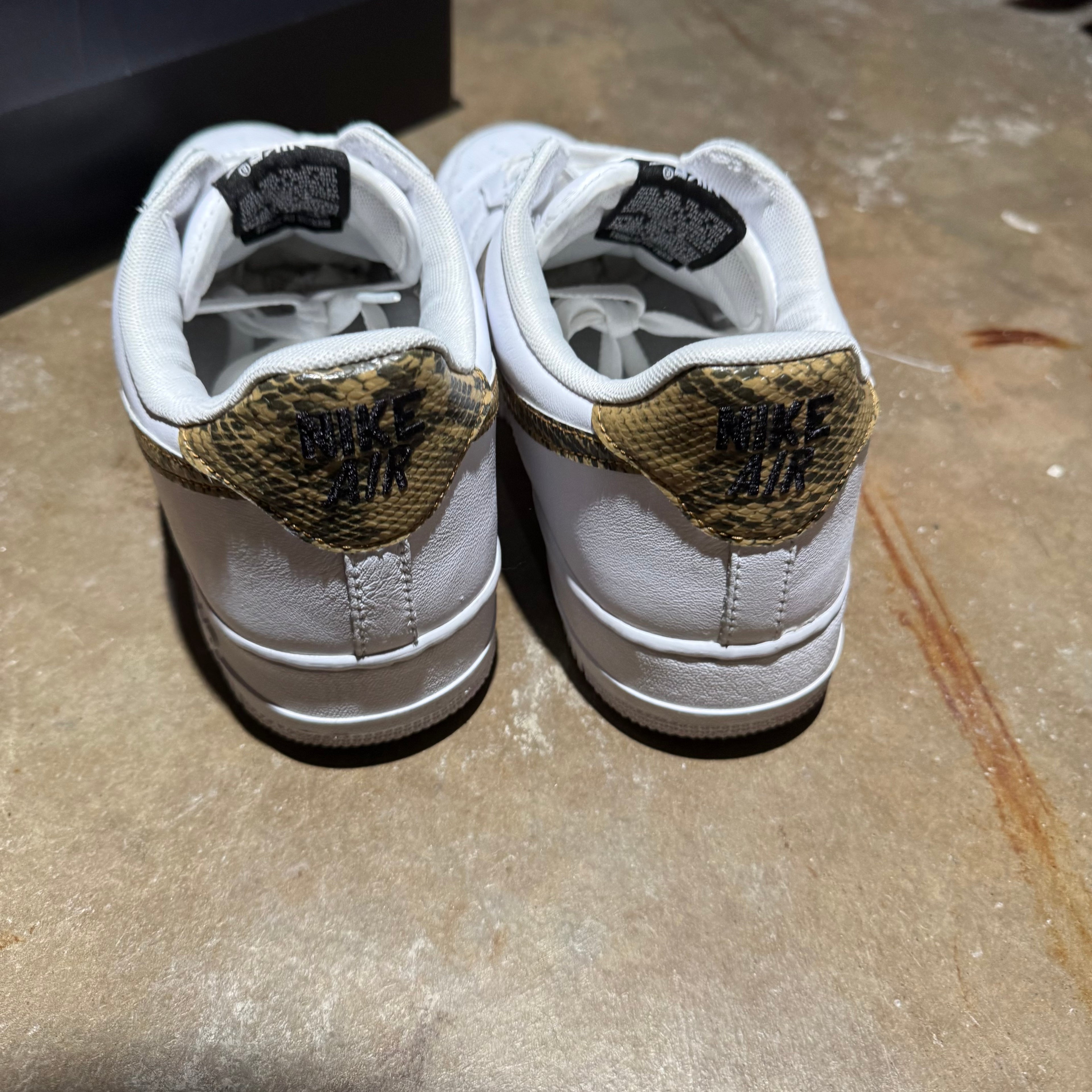size 12 - Air Force 1 Low ' Ivory Snake '