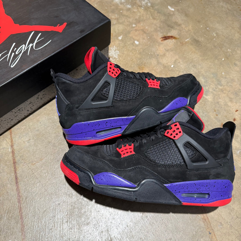 size 9.5 - Jordan 4 Retro ' Drake Raptors OVO 2019 '