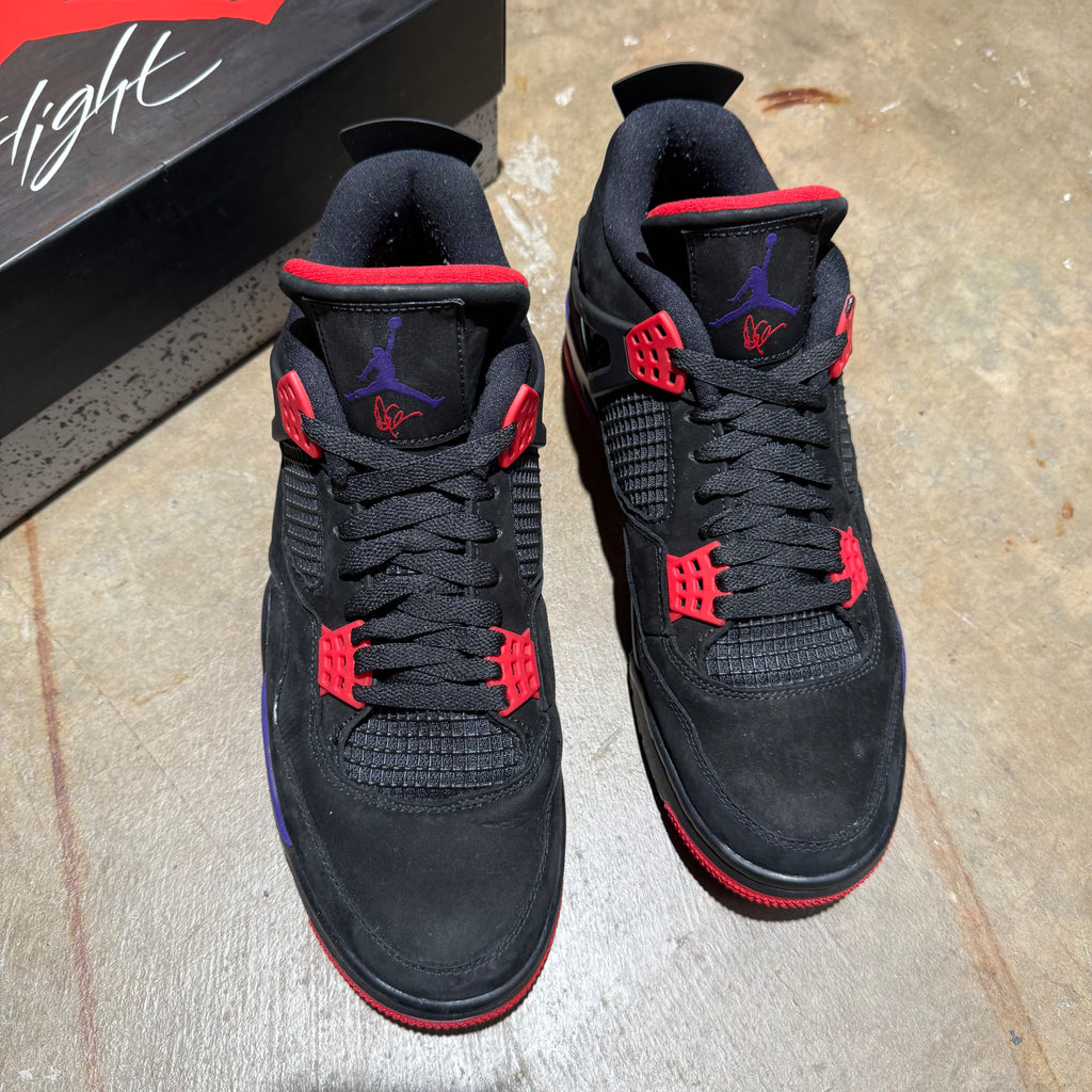 size 9.5 - Jordan 4 Retro ' Drake Raptors OVO 2019 '