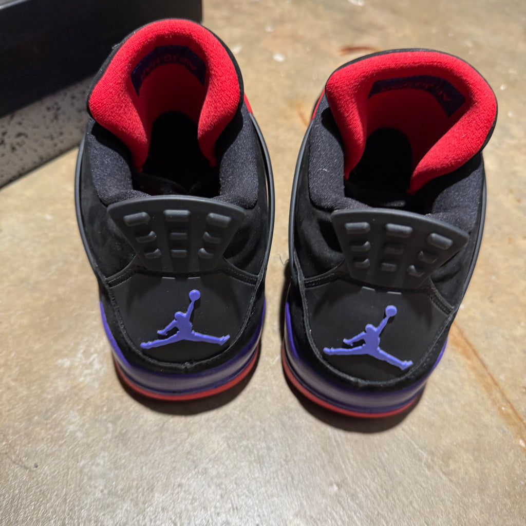 size 9.5 - Jordan 4 Retro ' Drake Raptors OVO 2019 '