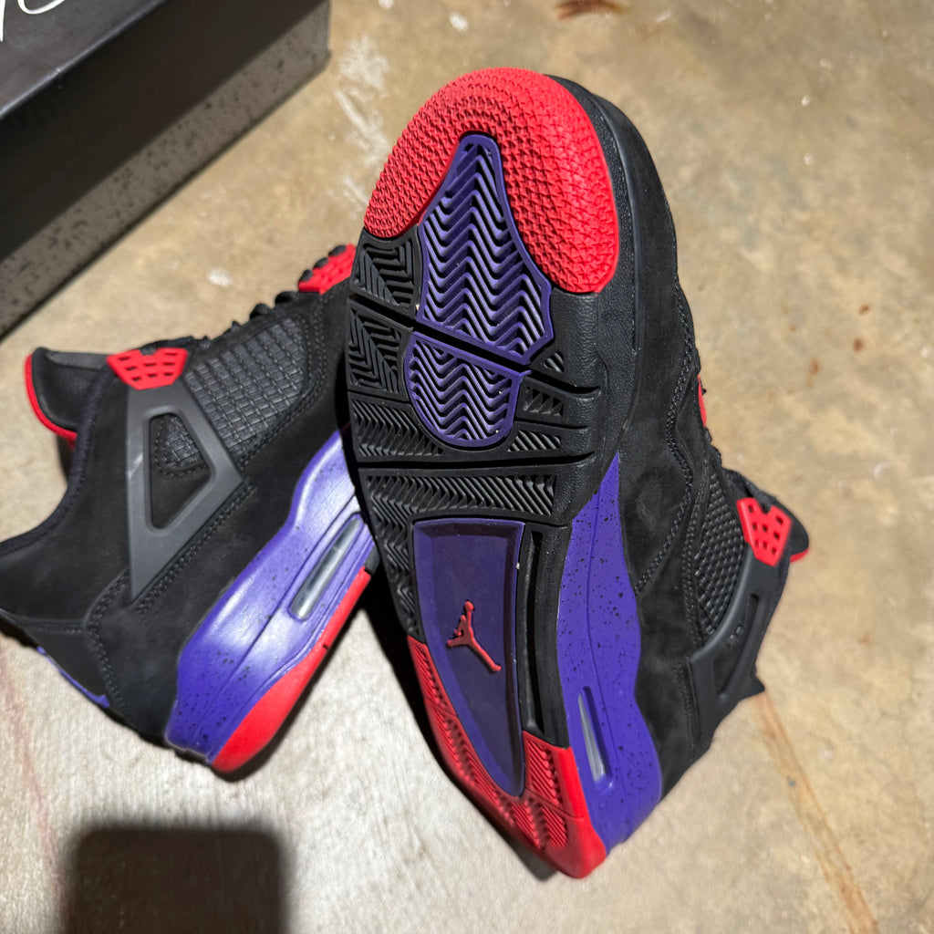 size 9.5 - Jordan 4 Retro ' Drake Raptors OVO 2019 '