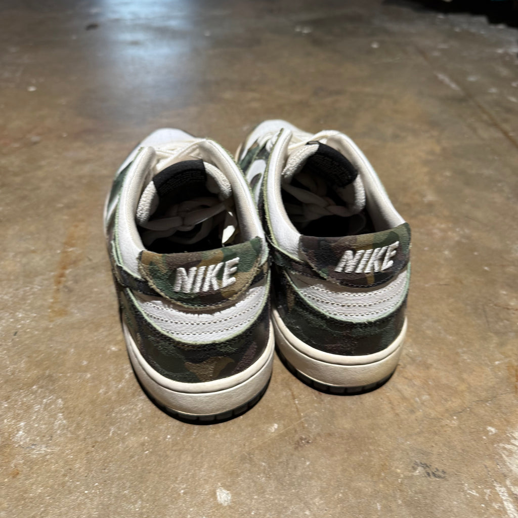 size 11 - Dunk Low sb ' Camo Legion Green '