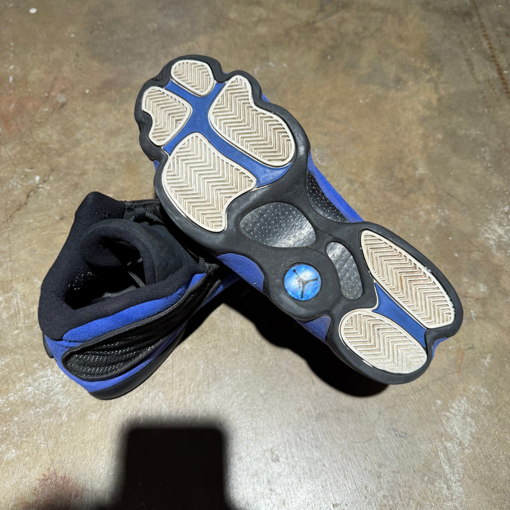 size 10.5 - Jordan 13 Retro ' Black Hyper Royal '