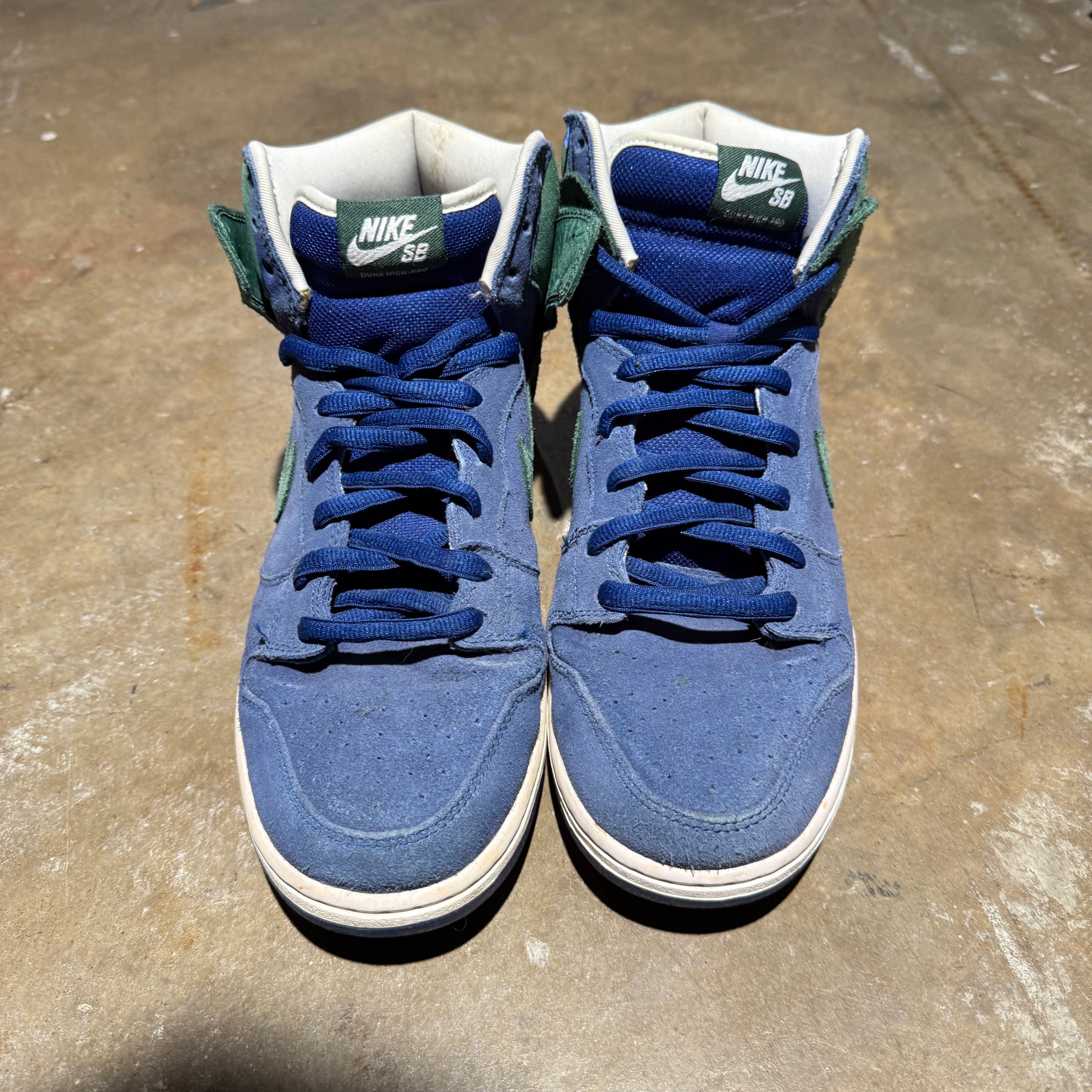 size 10 - Dunk High sb ' Deep Royal Noble Blue '