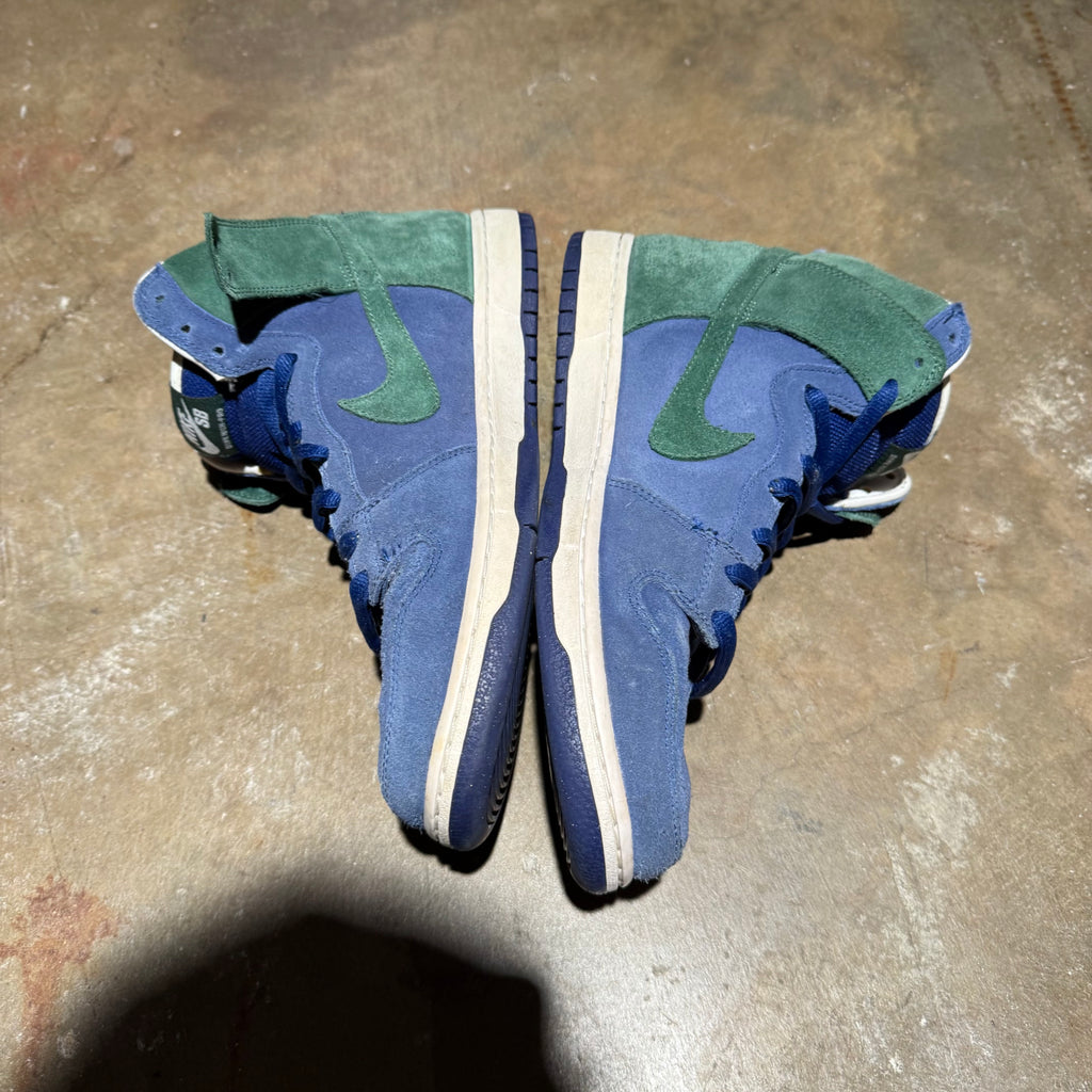 size 10 - Dunk High sb ' Deep Royal Noble Blue '