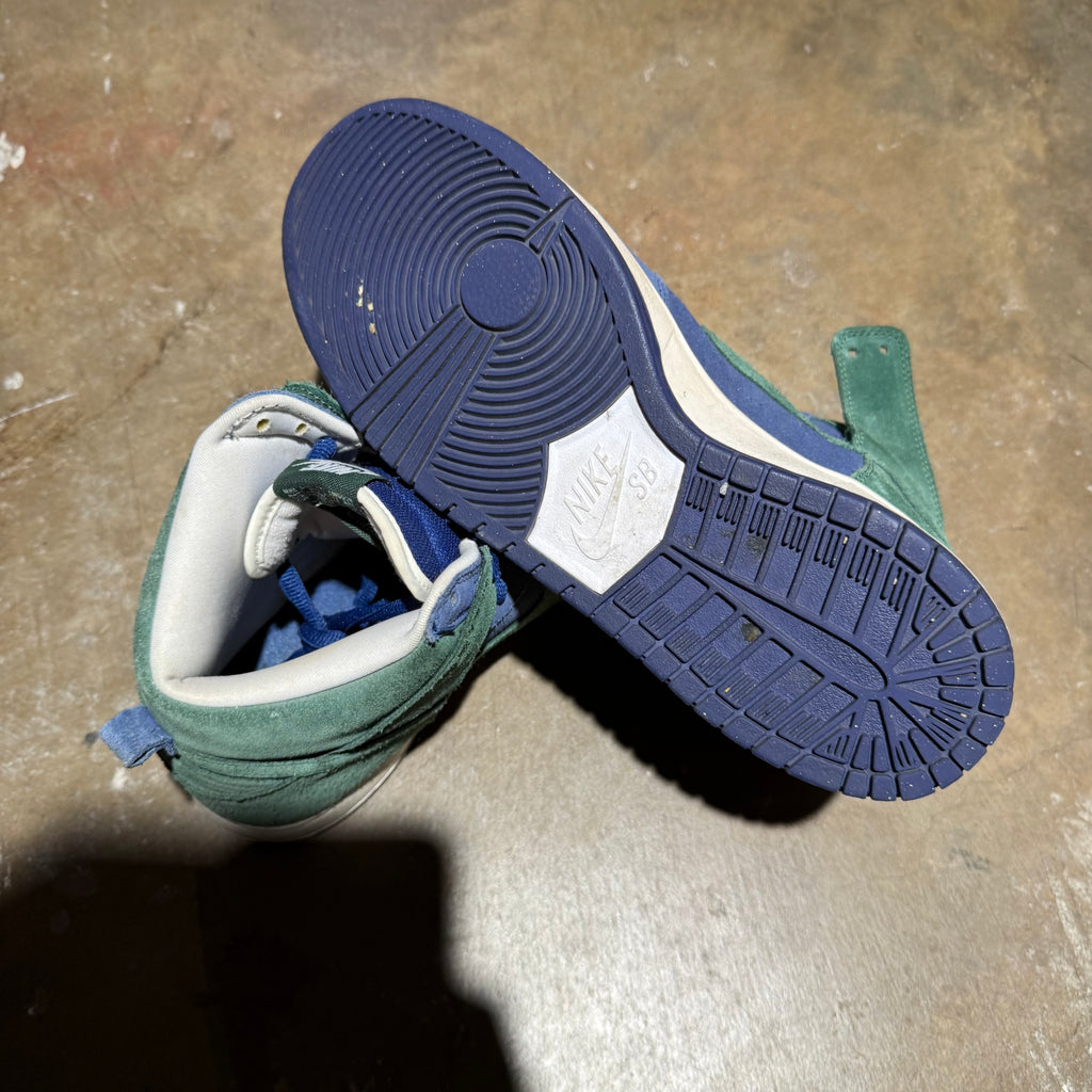 size 10 - Dunk High sb ' Deep Royal Noble Blue '