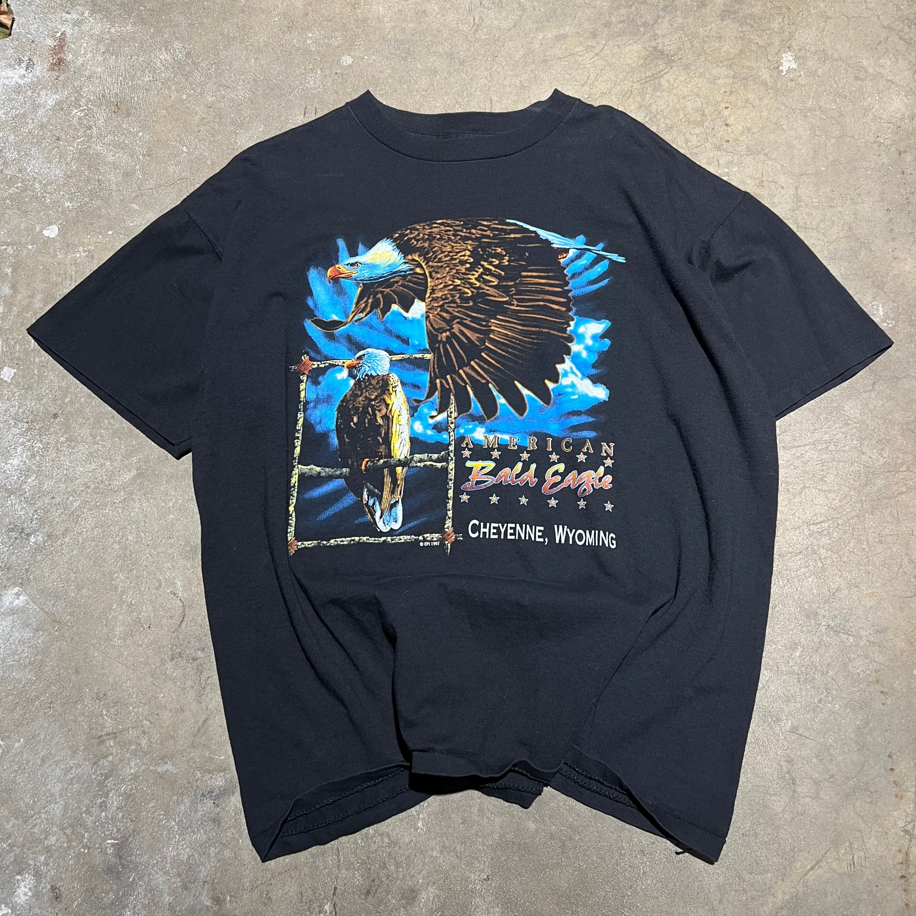 size XL - Vintage ' 1992 American Bald Eagle ' Tee