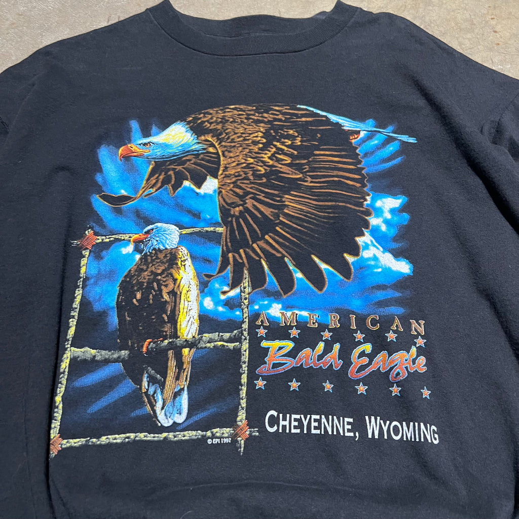 size XL - Vintage ' 1992 American Bald Eagle ' Tee