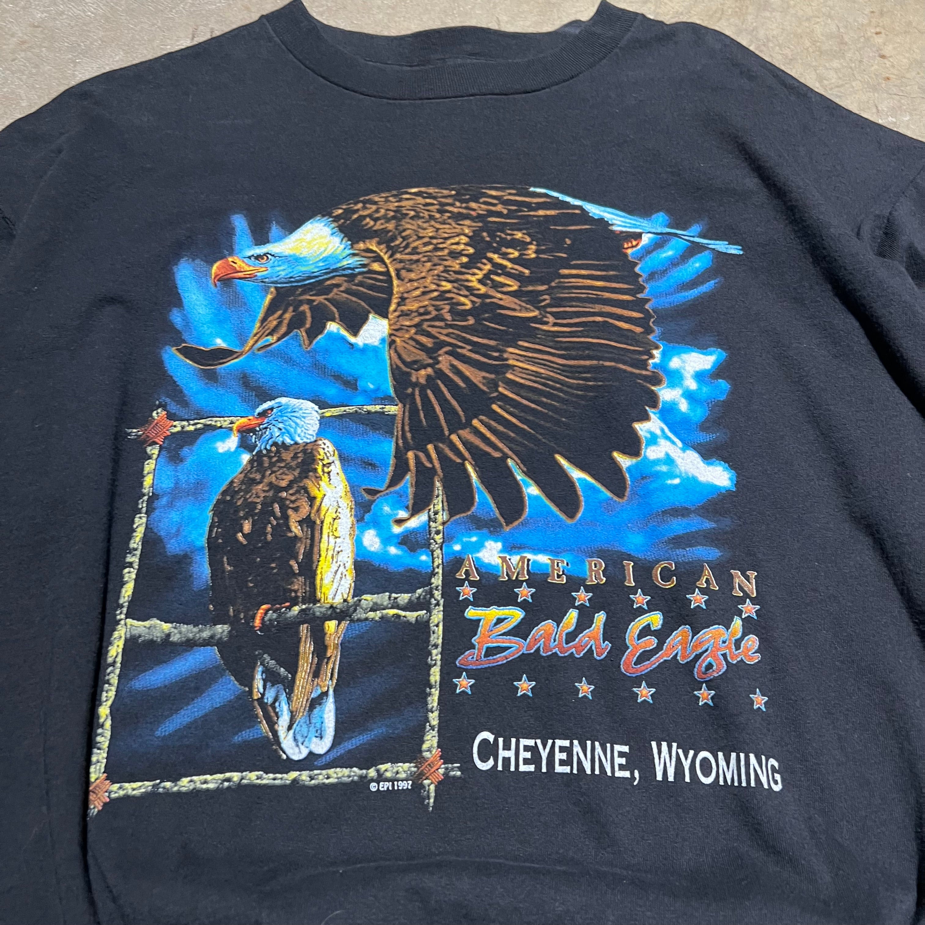 size XL - Vintage ' 1992 American Bald Eagle ' Tee