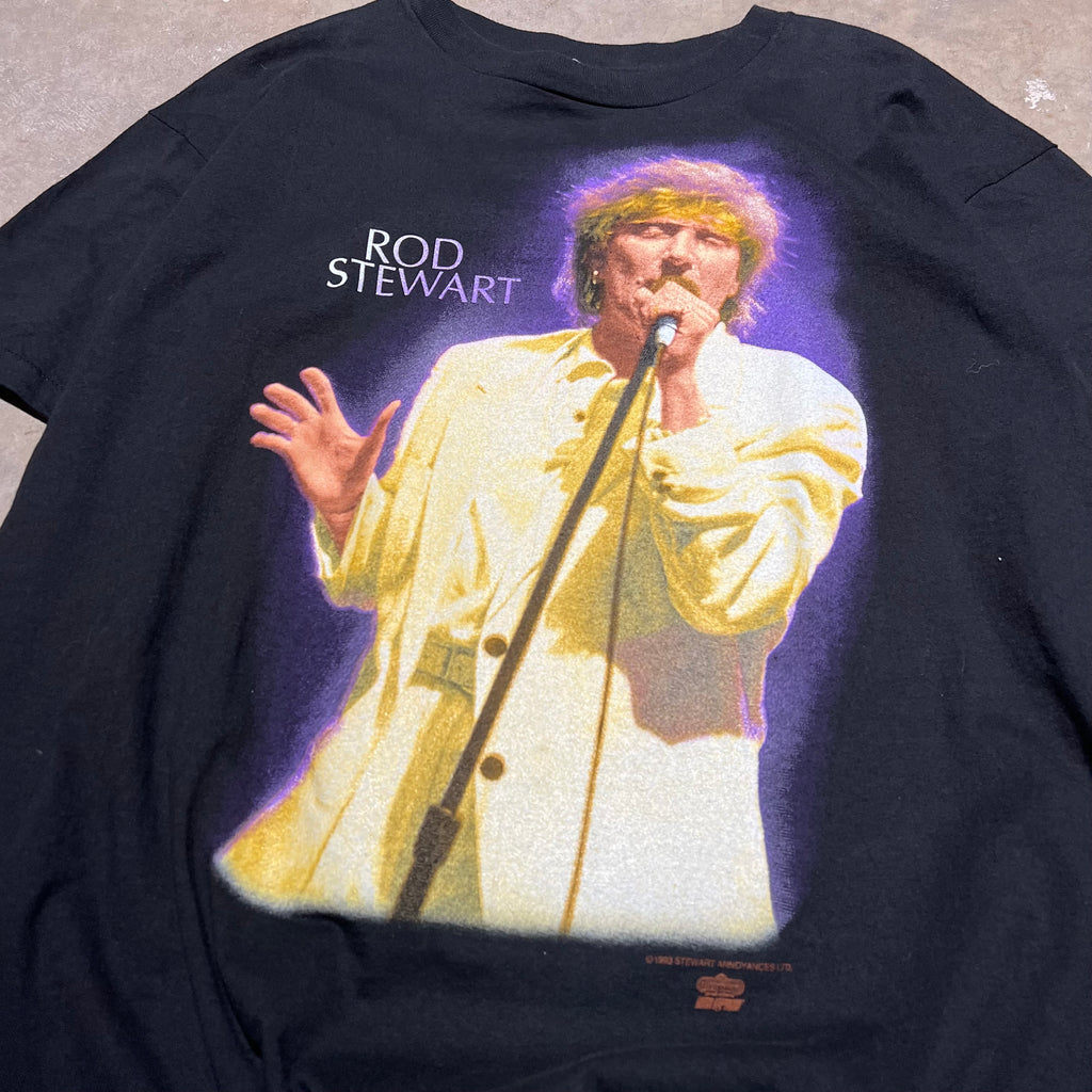 size xl - Vintage ' 1993 Rod Stewart A Night to Remeber ' Band Tee