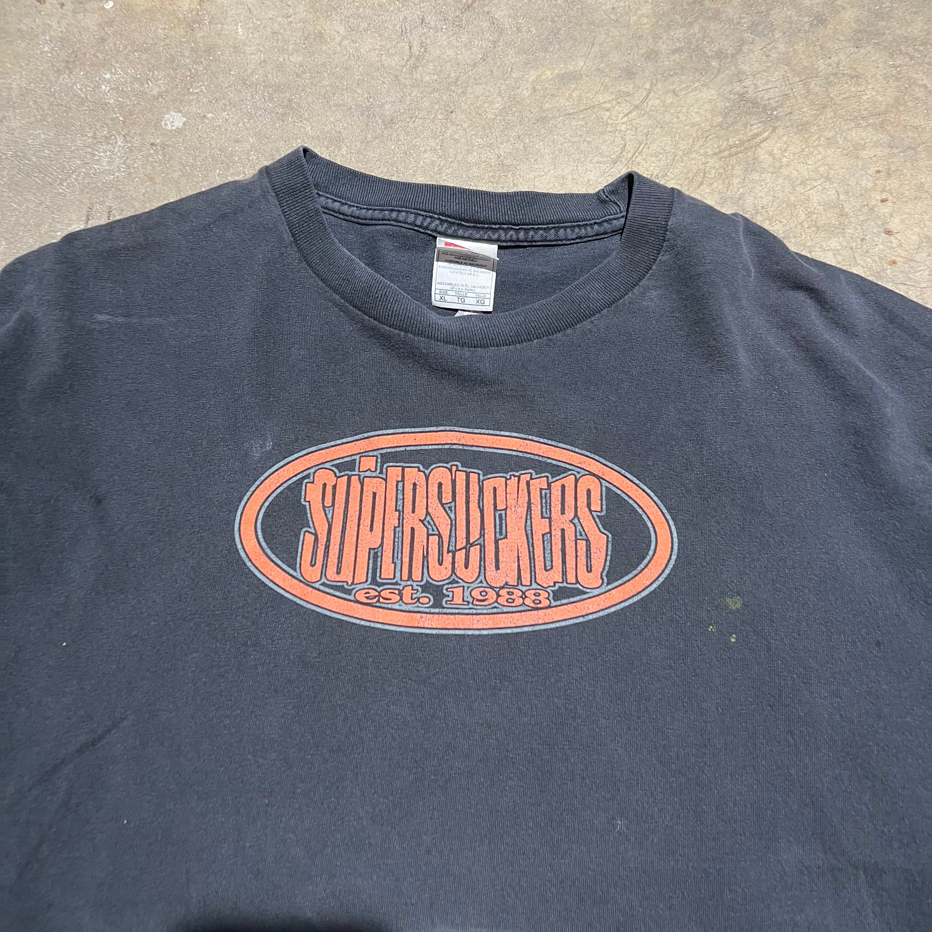 size xl - Vintage ' SuperSuckers ' Band Tee